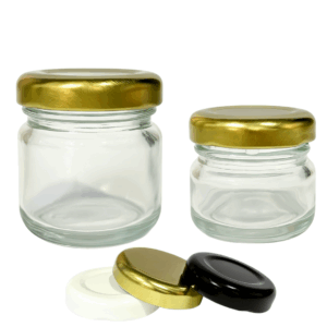 bollón 40ml, bollon 28ml, bollon mini, bollon mini 40ml, bollon mini 28ml, bollón vidrio mini, frascos de vidrio pequeños, envase 28ml vidrio, envase 40ml vidrio, souvenir vidrio con tapa, mini frasco tapa dorada, envase gourmet vidrio, frascos para muestras, envases cosmética artesanal, bollón tapa metálica