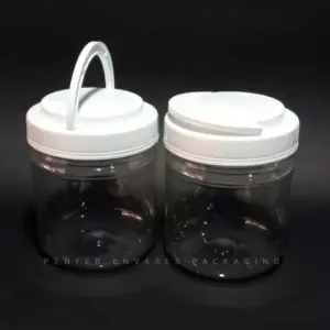 Pote Multiuso 1000ml Tapa Blanca Precintada Con Asa (G1410)