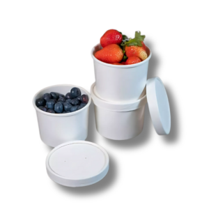 Bowl Polipapel Blanco 500 ml 16oz