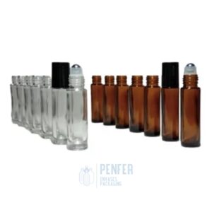 Frasco Roll-on Vidrio 10ml