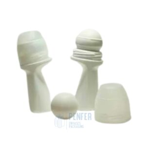 Envase Roll-on Plástico 55 ml diseño Ergonómico