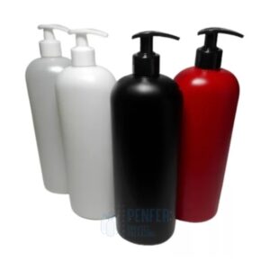 Botella Shampoo 900ml c/Cremera 4 Colores