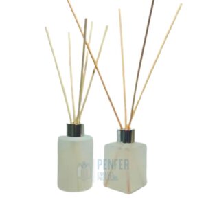 Aromatizante Plástico Esmerilado 120ml y 150ml c/5 varitas.