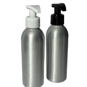 Botella de Aluminio 80ml con Válvula Cremera