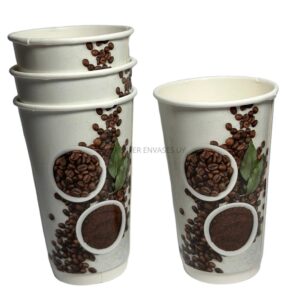 Vaso Bebida Caliente 12oz/ 350ml Doble Pared Sin Tapa