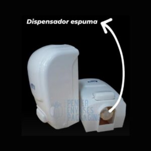 Jabonera Dispensador pared Jabón Espuma 1.5lts