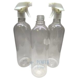 Botella 1000ml Pet con Gatillo Pulverizador