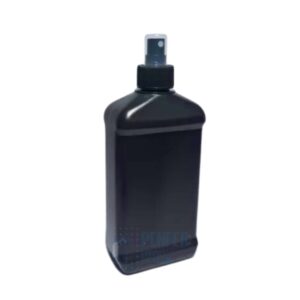 Petaca Negra 450ml con Spray