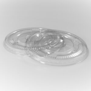 Tapa Plana con Orificio Cruz  para vaso 300ml/400ml/500ml (G805)