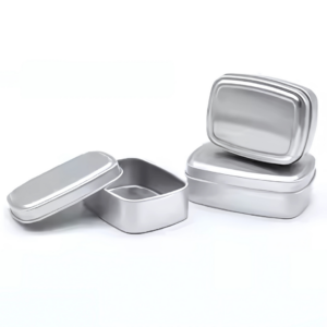 lata cosmetica rectanular lata para cremas maquillaje