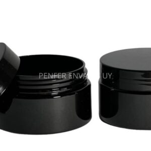 Pote Cosmetico PET color Negro 100grs