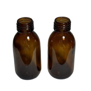 Frasco Ambar Vidrio 100ml