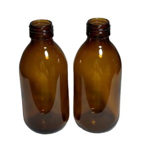 Frasco Ambar Vidrio 200ml