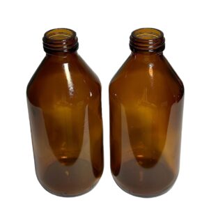 Frasco Ambar Vidrio 250ml