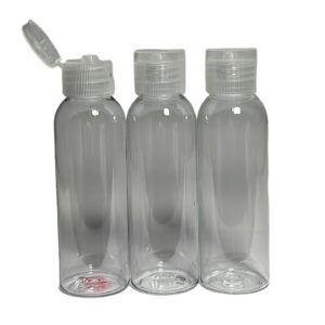 Envase Incoloro Con Tapa Flip Top 60ml