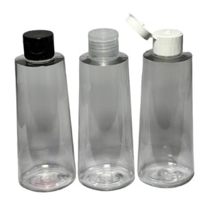 Envase Incoloro con Tapa Flip Top 200ml