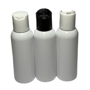 Frasco Pet blanco Disc Top R24 100ml