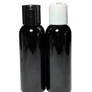 Frasco PET Negro 100 ml c/Disc top