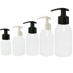 frasco pad polietileno con tapa valvula válvula cremera negra blanca precintada precinto botella farma farmacia medicina