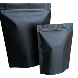 Bolsa Aluminio Ziploc Color Negro Satinado (4 tamaños)