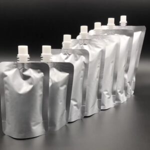 Bolsa Aluminio c/boquilla Ideal bebidas. (5 tamaños)