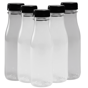 botella para jugo botella plastico botella boca ancha PET 200ml 300ml 400ml 500ml 800ml 1000ml 1l