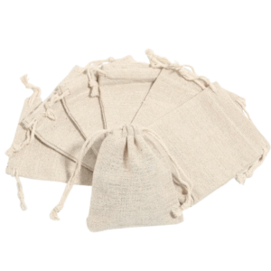 bolsas de lino color cafe marron natural para souvenir regalo rustico empaque natural productos artesanales