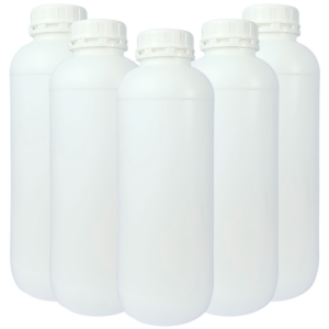 botella para leche botella blanca botella de 1l 1000ml botella agro liquidos pesados fertilizantes suplementos con tapa precintada precinto