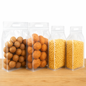 bolsas ziploc transparentes, bolsas con base plana, bolsas stand up, bolsas con cierre hermético, bolsas con sacabocado, bolsas para exhibición, bolsas para mostrador, bolsas para ferias, bolsas para accesorios, bolsas para cosmética, bolsas para manualidades, bolsas para alimentos secos, bolsas para organización, bolsas para pequeños productos, packaging transparente, envases de plástico con cierre, bolsas de plástico reutilizables