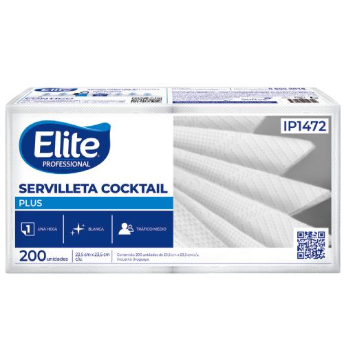 servilleta cocktail, servilleta de papel cocktail, servilletas cocktail IP1472, servilletas 24x24, servilletas una hoja, servilletas x200 unidades, servilletas blancas 24x24, servilletas para bar, servilletas para cafetería, servilletas para eventos, servilletas de papel blancura 90%, servilletas gramaje 20, servilletas para gastronomía, ip1472