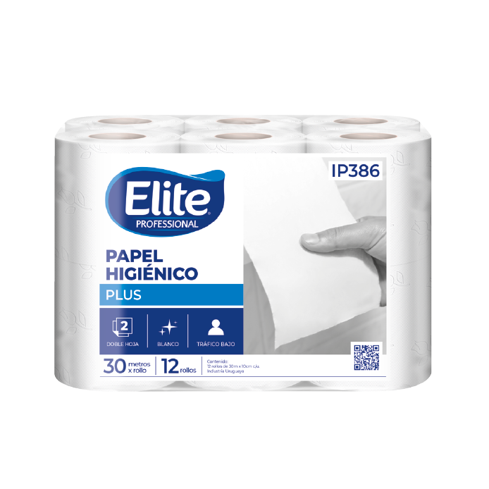 papel higiénico Elite, papel higiénico doble hoja, papel higiénico 30 metros, papel higiénico pack x12, papel higiénico blanco, papel higiénico alta calidad, papel higiénico suave y resistente, papel higiénico uso diario, papel higiénico para hogar, papel higiénico para oficina, papel higiénico gramaje 26, papel higiénico blancura 90%, papel higiénico Elite doble hoja 30m, ip386