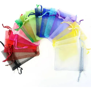 Bolsitas Bolsa Organza | 7 tamaños | 4 Colores