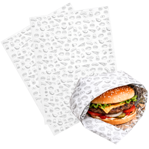 Papel Antigrasa Aluminio Metalizado | 33x34 | Duofresh