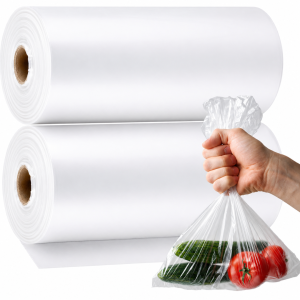 Rollo De Bolsas Plástico Transparente | 4 Tamaños Disponibles