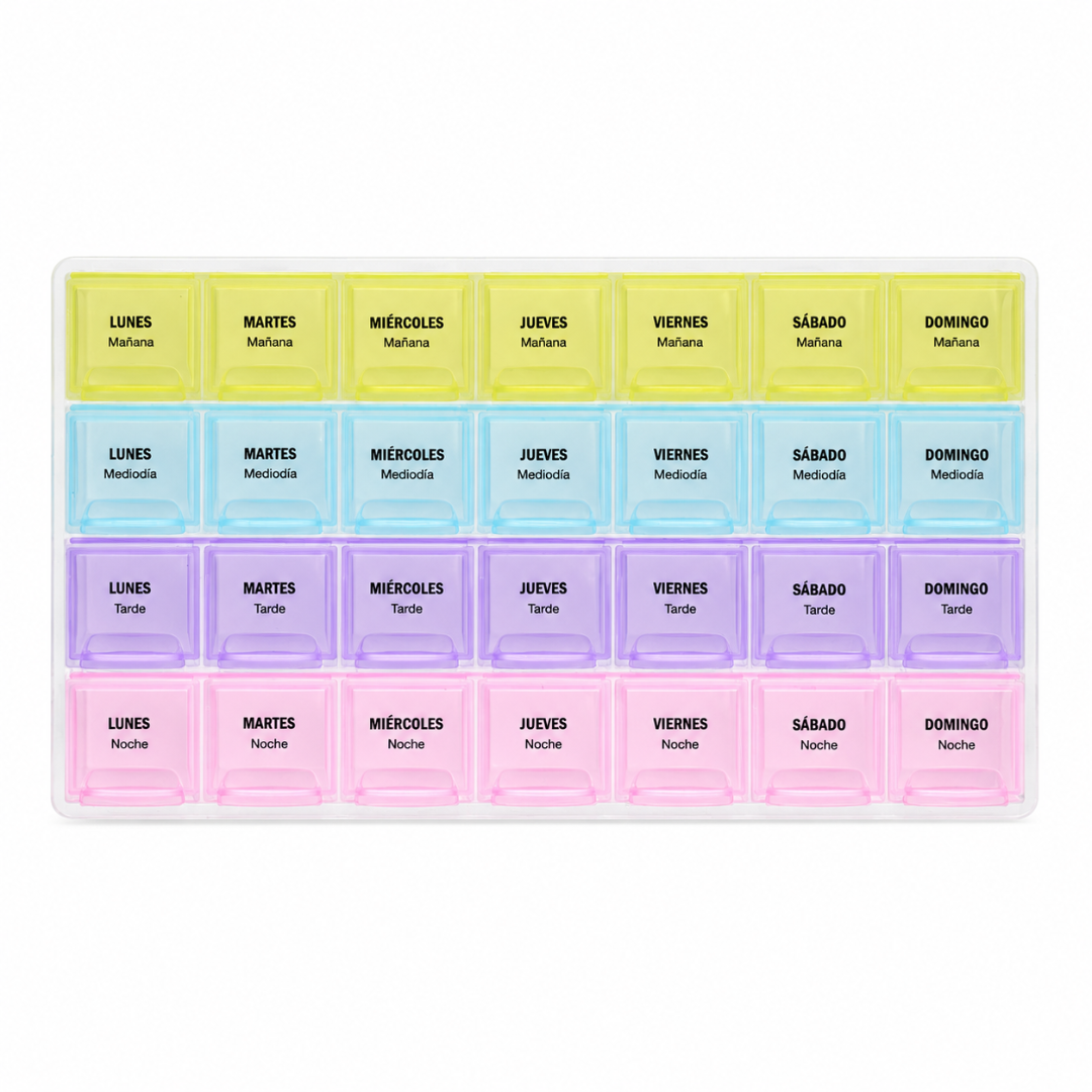 Pastillero Semanal Organizador | 4 Semanas