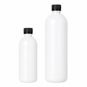 Botella PET Blanca con Tapa Precintada | 500ml – 1000ml