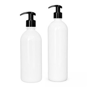 Botella PET Blanca con Válvula Cremera | 500ml – 1000ml