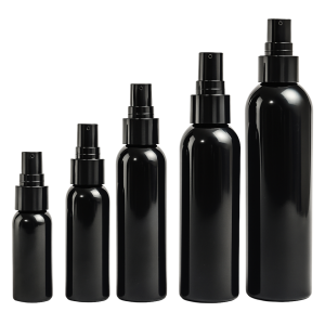 Frasco PET Negro Con Gota a Gota | 5 Tamaños Disponibles
