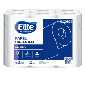 Papel Higiénico Elite | Paquete x12 | 60mts | IP6226